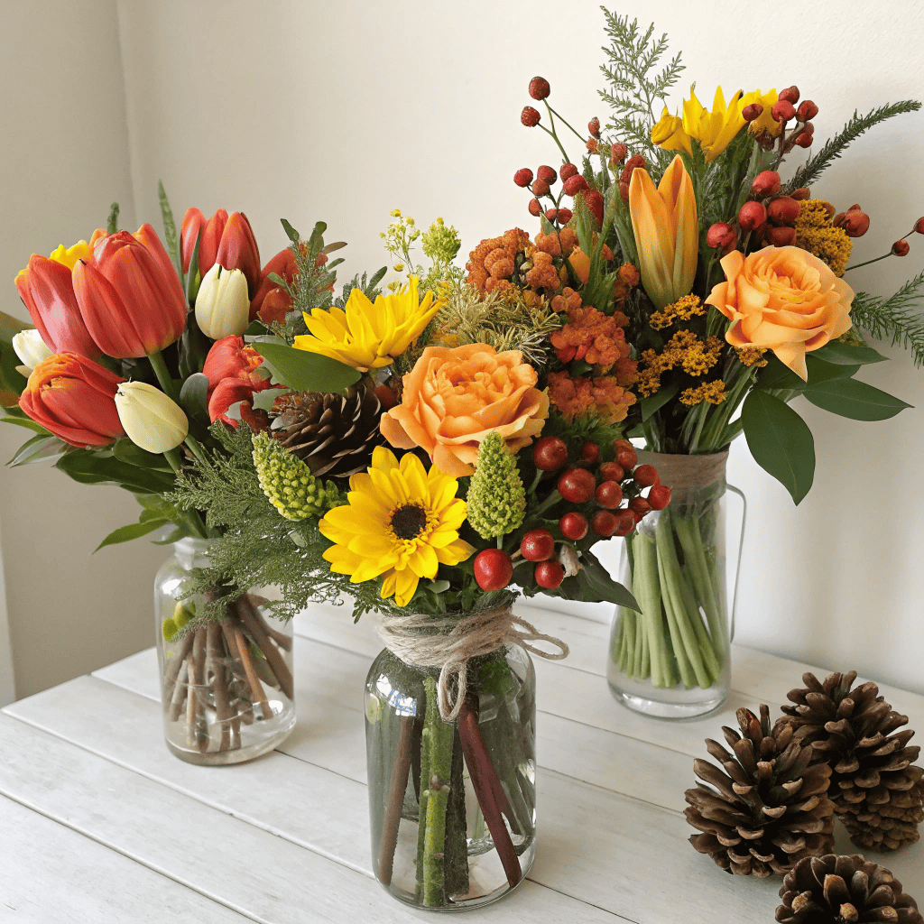 Mixed Seasonal Flowers